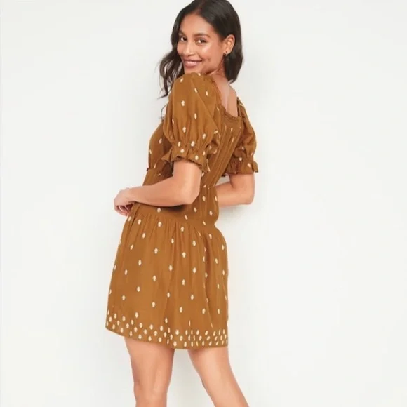 Old Navy | Dresses | Old Navy Embroidered Swing Dress New | Poshmark